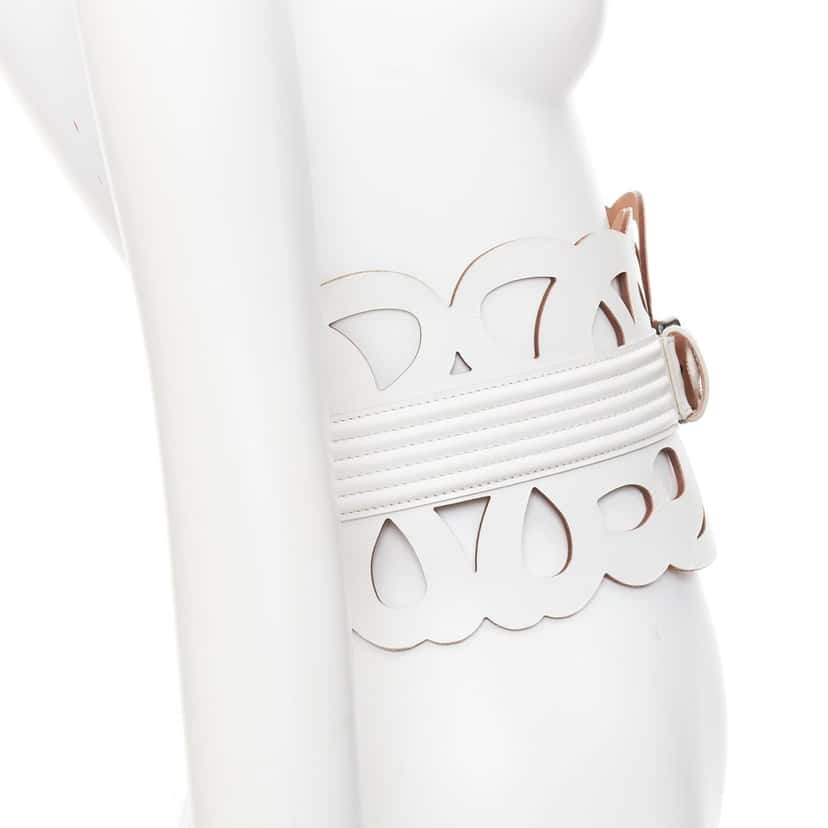 Alaia Product White Leather Very good condition - Inside View