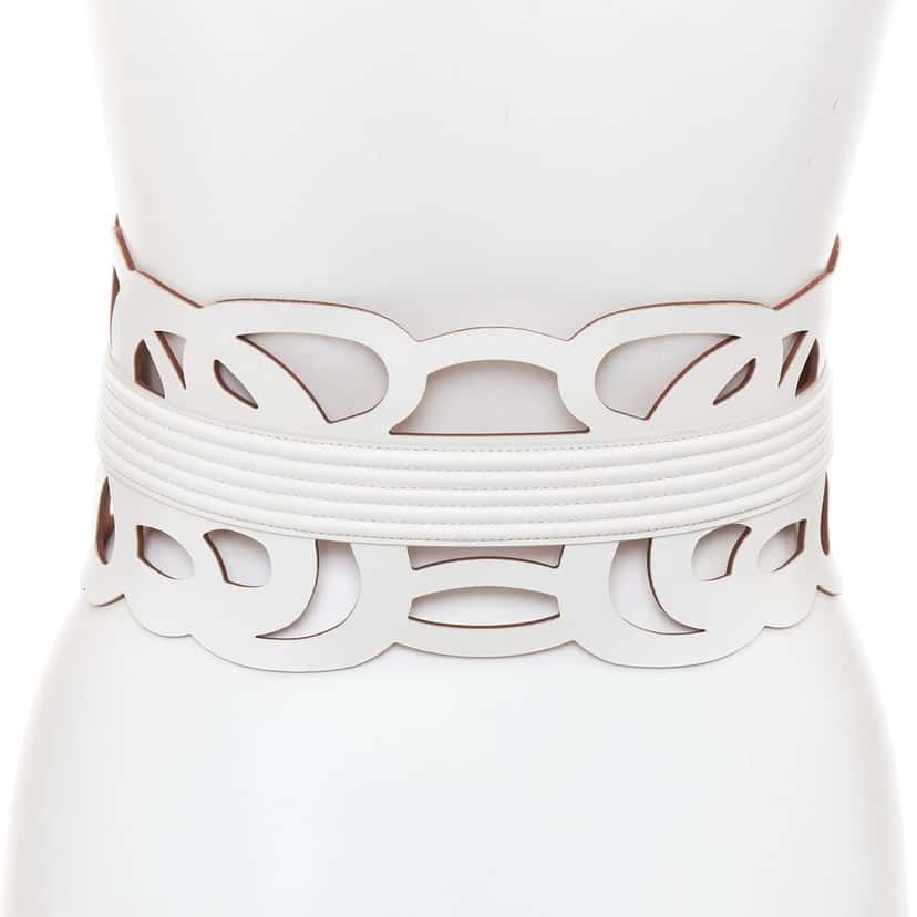 Alaia Product White Leather Very good condition - Model View