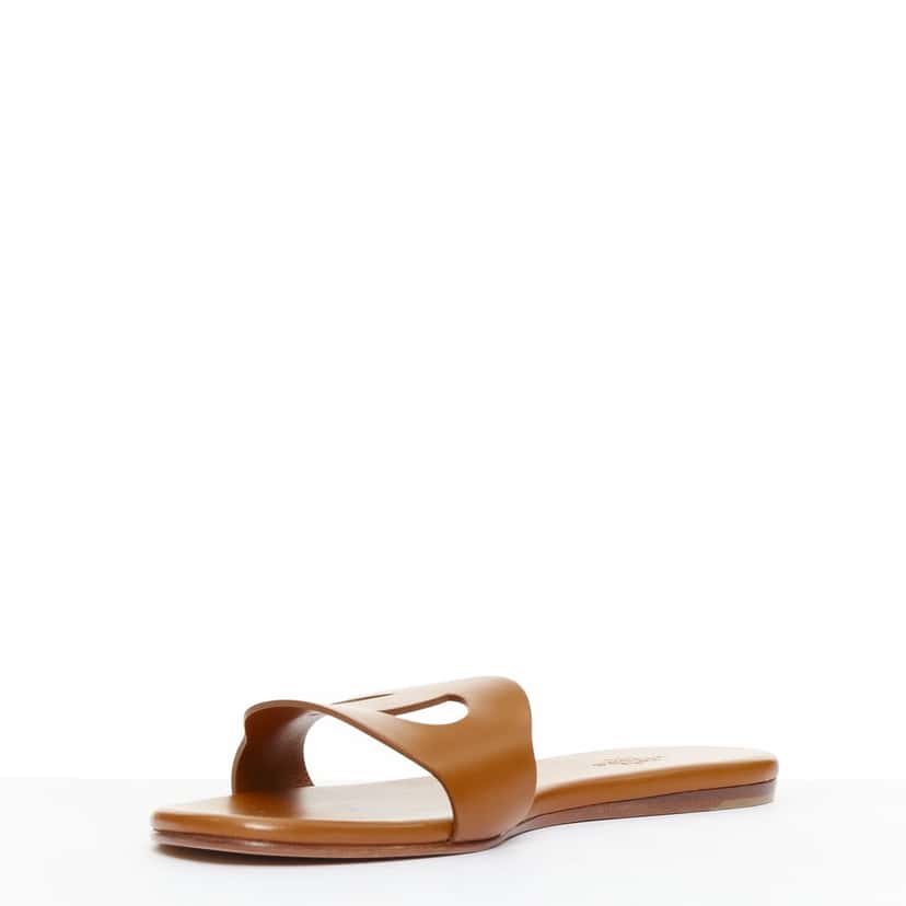 Hermes Lisboa Brown Leather Very good condition - Model View