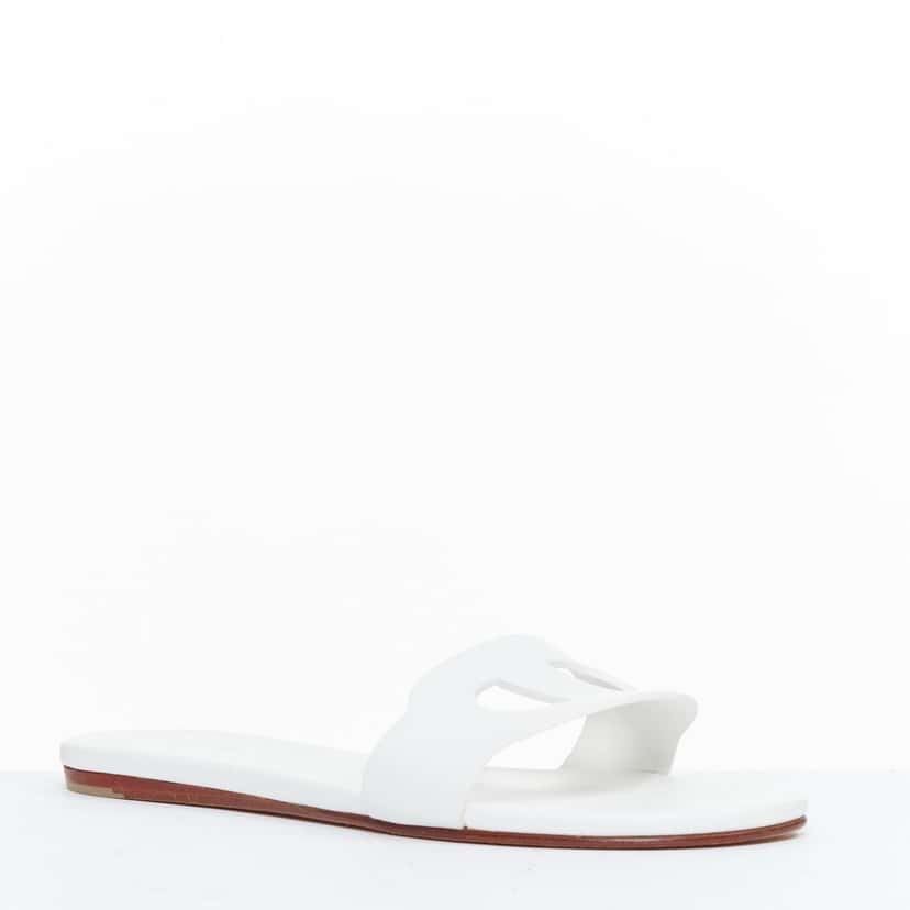 Hermes Lisboa White Leather Very good condition - Inside View