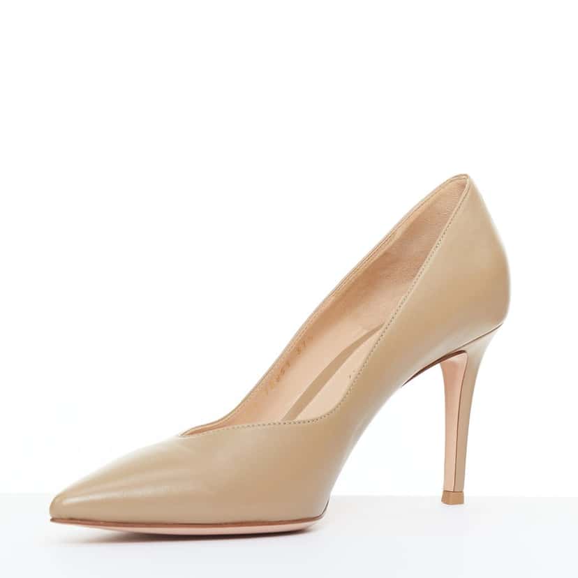 Gianvito Rossi Product Khaki Leather Very good condition - Model View