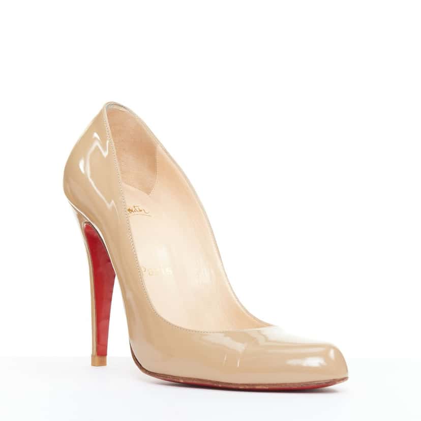 Christian Louboutin Product Beige Leather Good condition - Back View