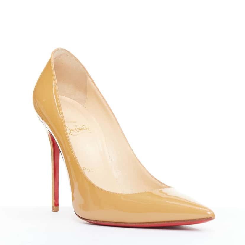Christian Louboutin So Kate Brown Leather Very good condition - Back View