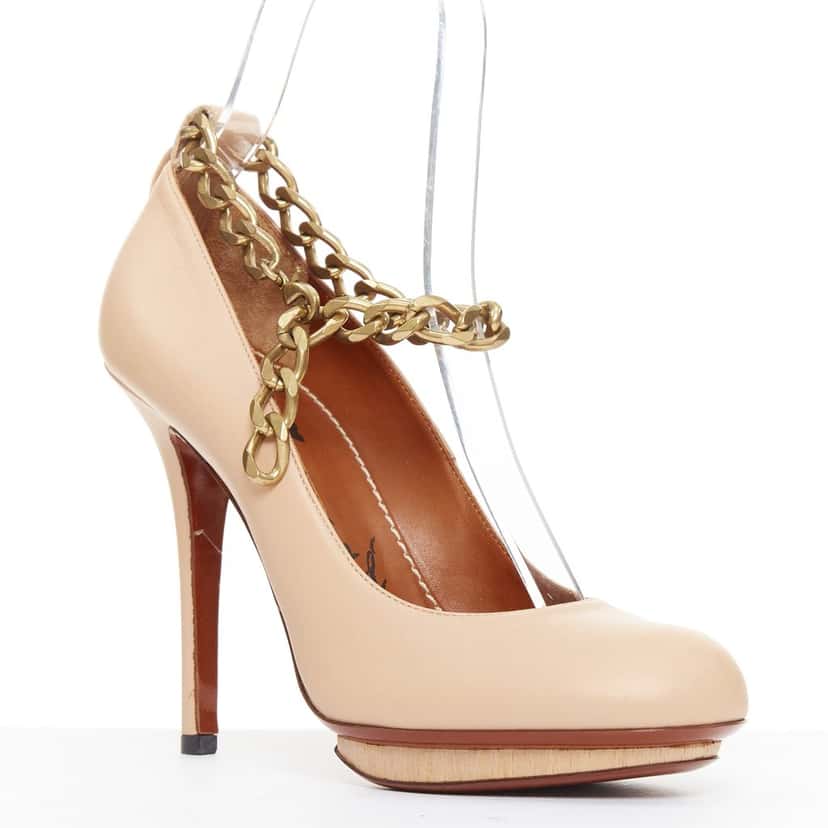 Lanvin Product Beige Leather Very good condition - Back View