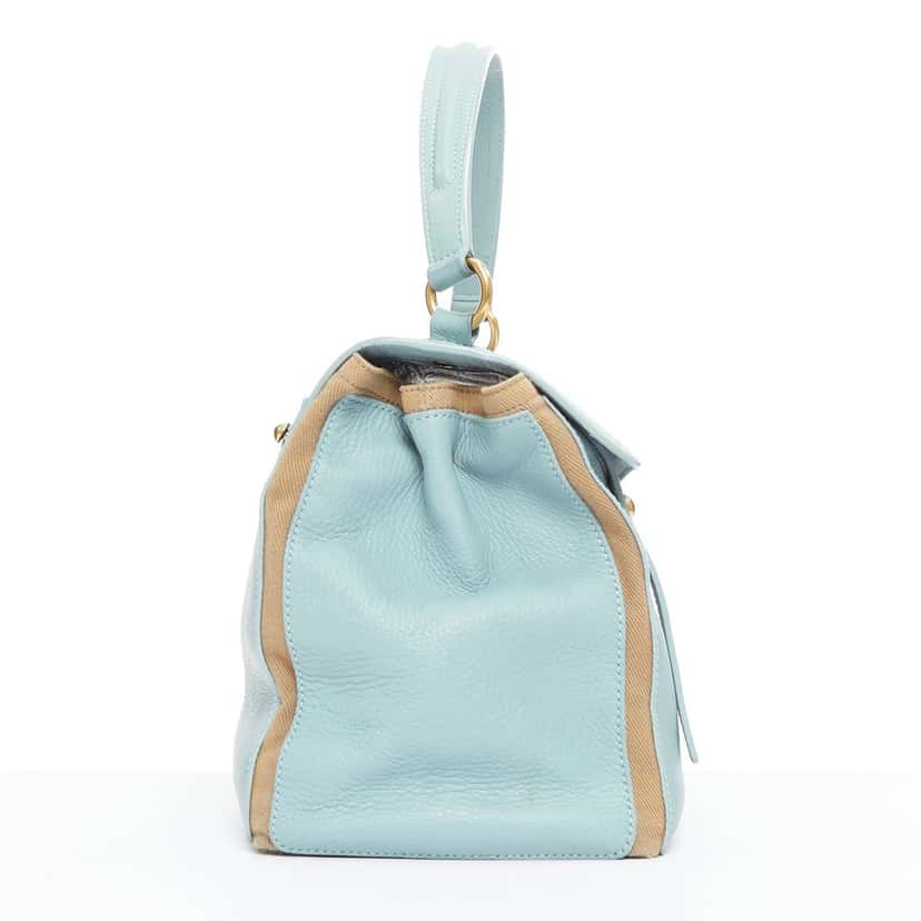 Yves Saint Laurent Muse 2 Blue Leather Good condition - Model View