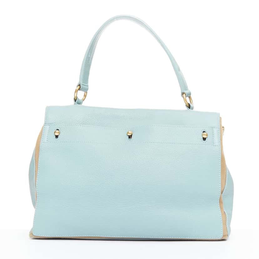 Yves Saint Laurent Muse 2 Blue Leather Good condition - Box View