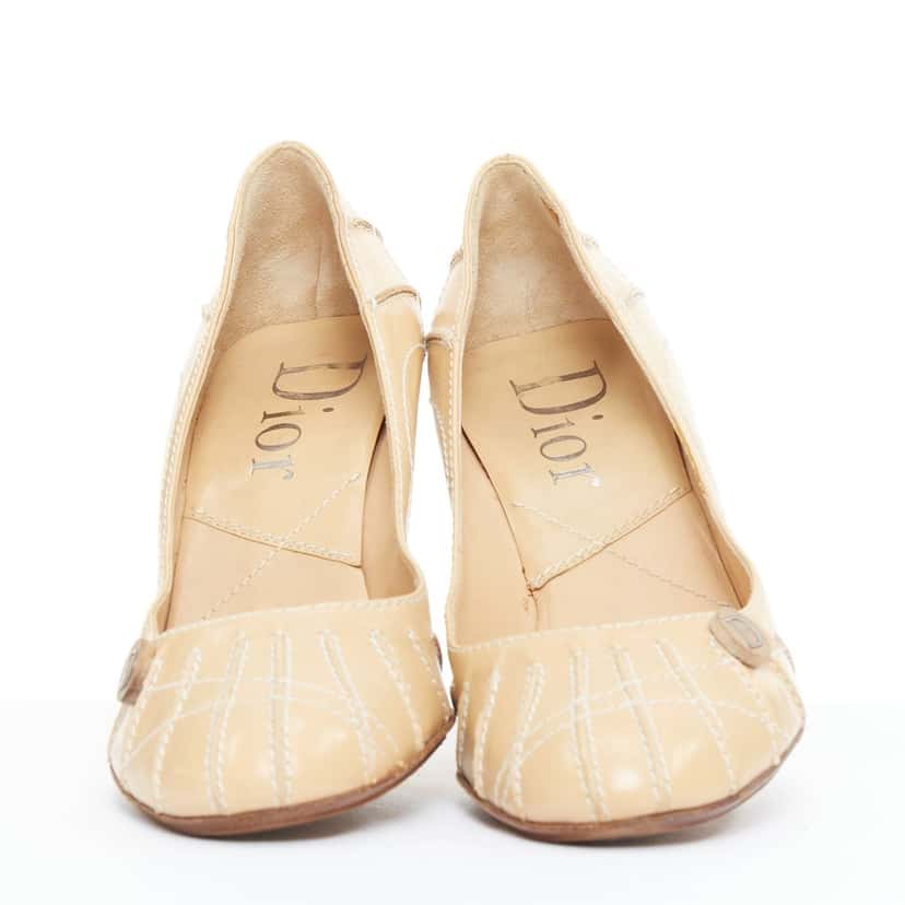 Dior Product Beige Leather Fair condition - Inside View