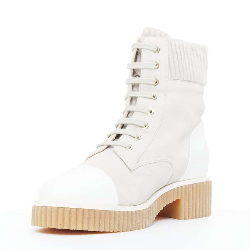 Chanel Product Grey Suede Very good condition - Box View