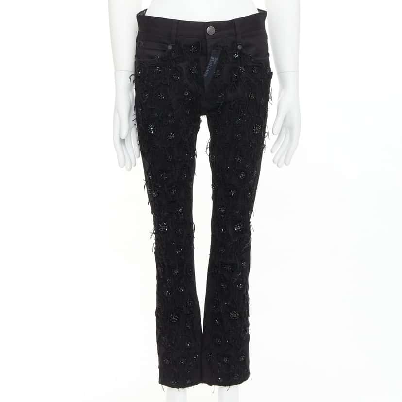 John Galliano Product Black Cotton Very good condition - Front View