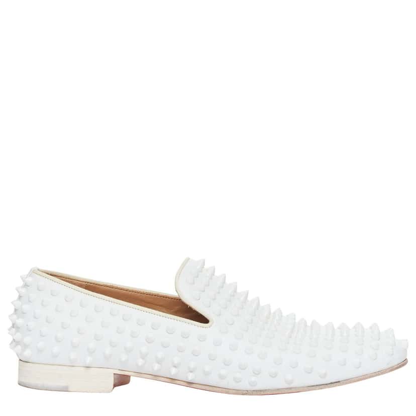 Christian Louboutin Dandelion White Leather Fair condition - Front View