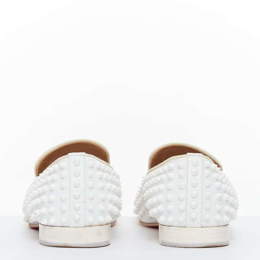 Christian Louboutin Dandelion White Leather Fair condition - Box View