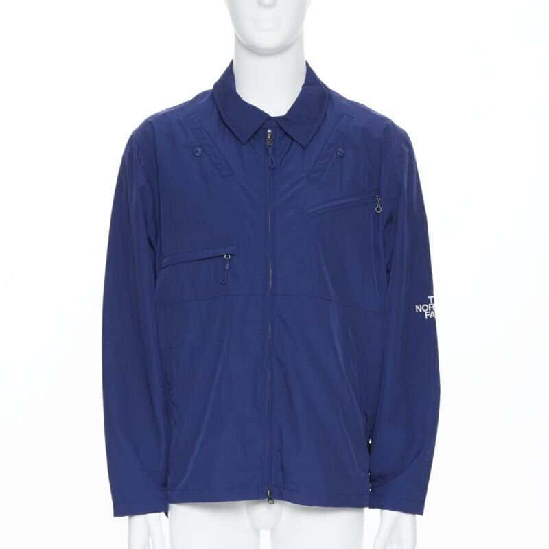The North Face Blue Service Jacket Blue Polyester Never worn, with tag - Box View