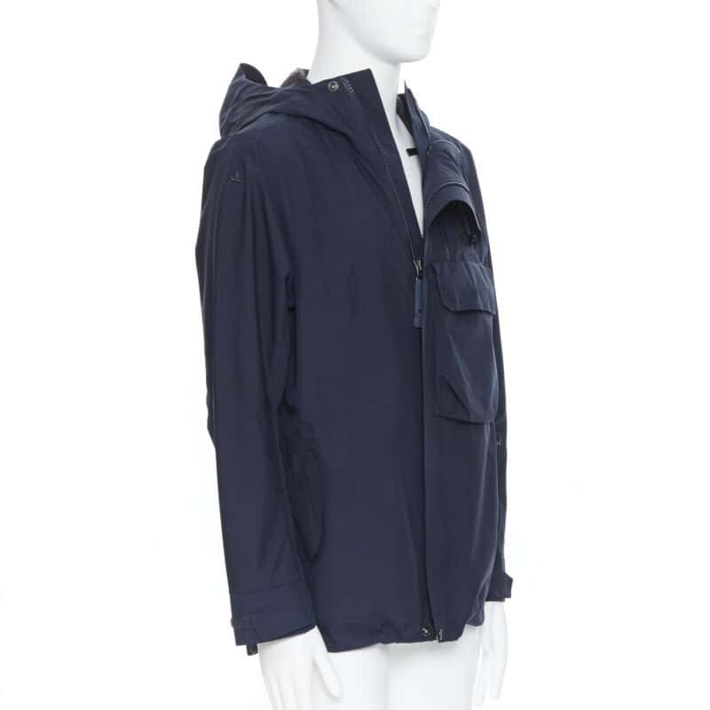 The North Face Blue Hood Windbreaker Blue Very good condition - Inside View