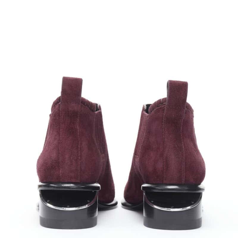 Alexander Wang Denim Tassel Shoes Brown Suede Never worn - Box View