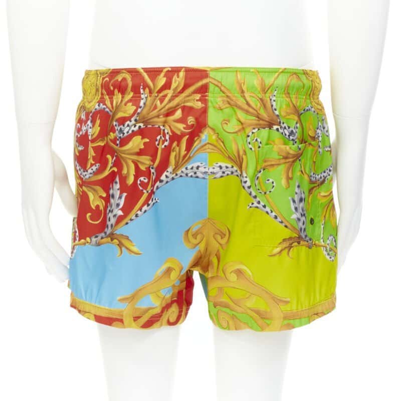 Versace Pop Swim Shorts MultiColor Polyester Never worn, with tag - Box View