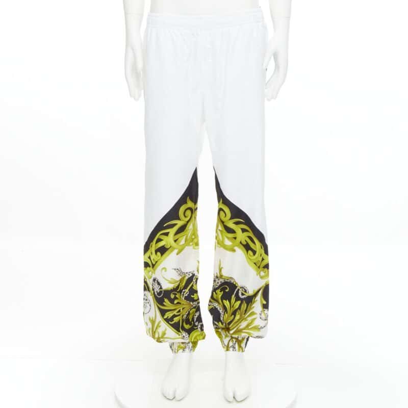 Versace Baroque Track Pants White Never worn, with tag - Inside View