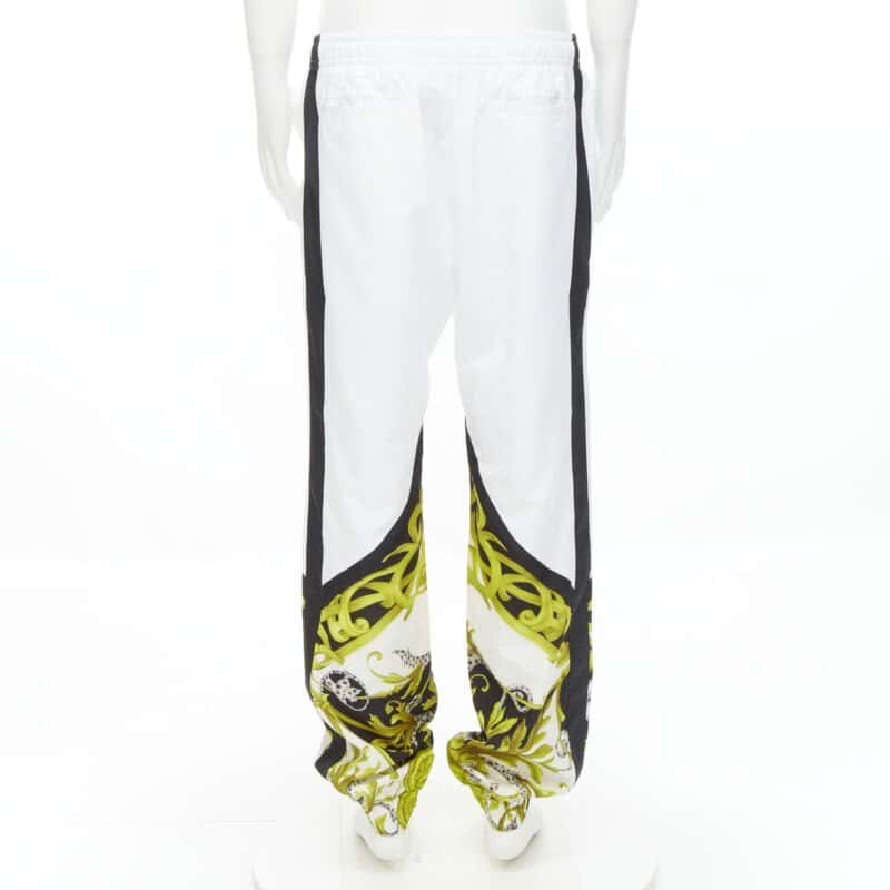 Versace Baroque Track Pants White Never worn, with tag - Box View