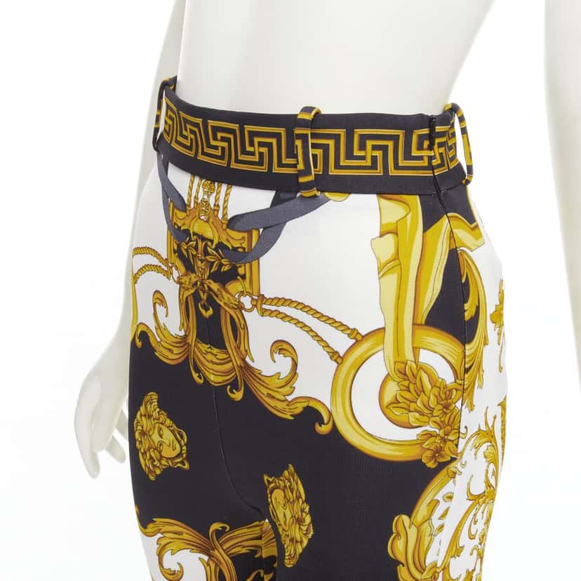 Versace A83568 A233252 Gold Viscose Never worn, with tag - Back View