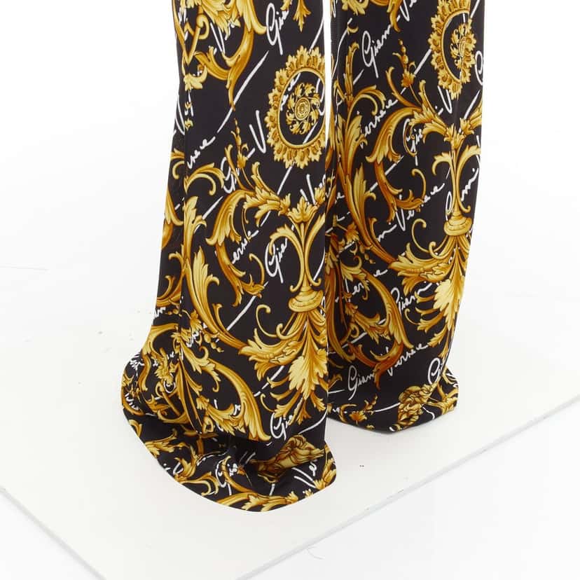 Versace A85698 A233237 A7900 Gold Viscose Never worn, with tag - Back View
