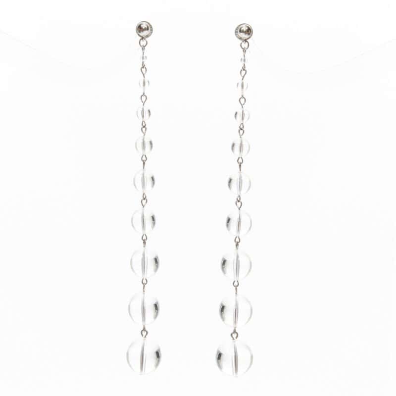 Oscar De La Renta Drop ball earrings Other Never worn - Back View