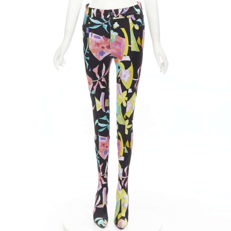 Balenciaga Pantashoe MultiColor Polyester Never worn - Front View