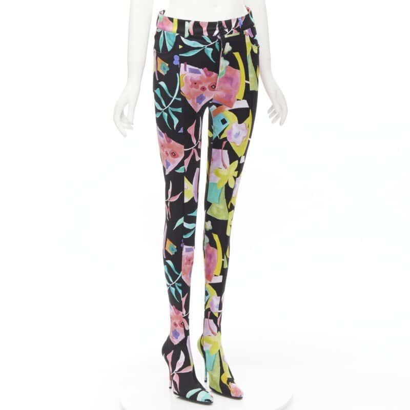 Balenciaga Pantashoe MultiColor Polyester Never worn - Back View