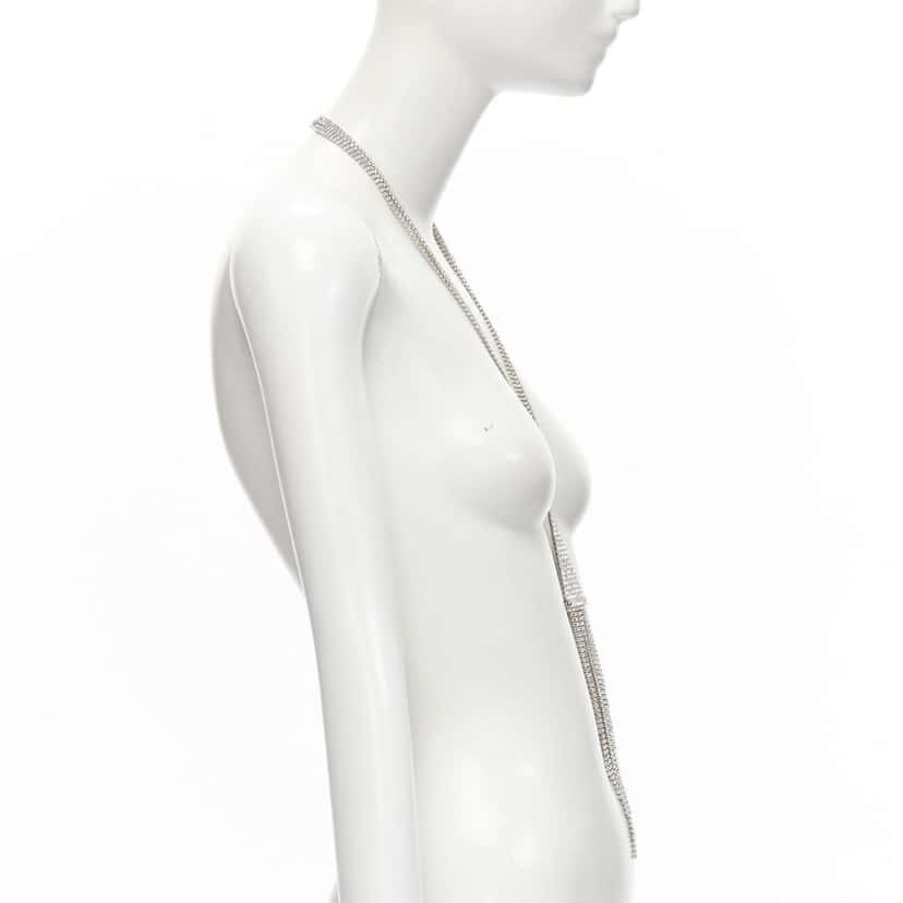 Gucci 568409 J1050 8162 Silver Metal Never worn - Model View