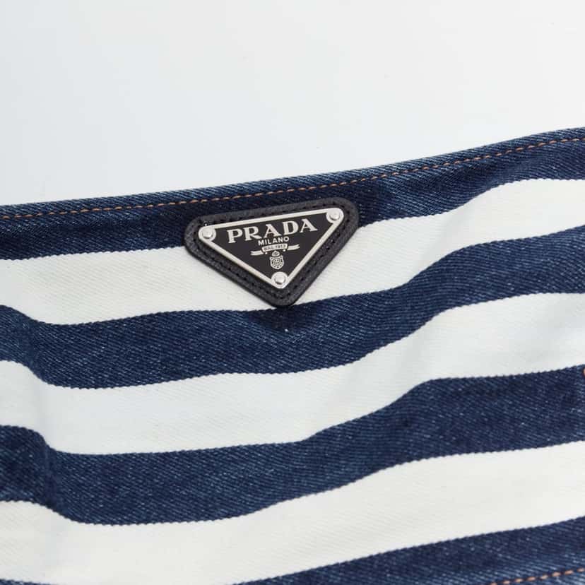 Prada Product Blue Denim Never worn, with tag - Back View