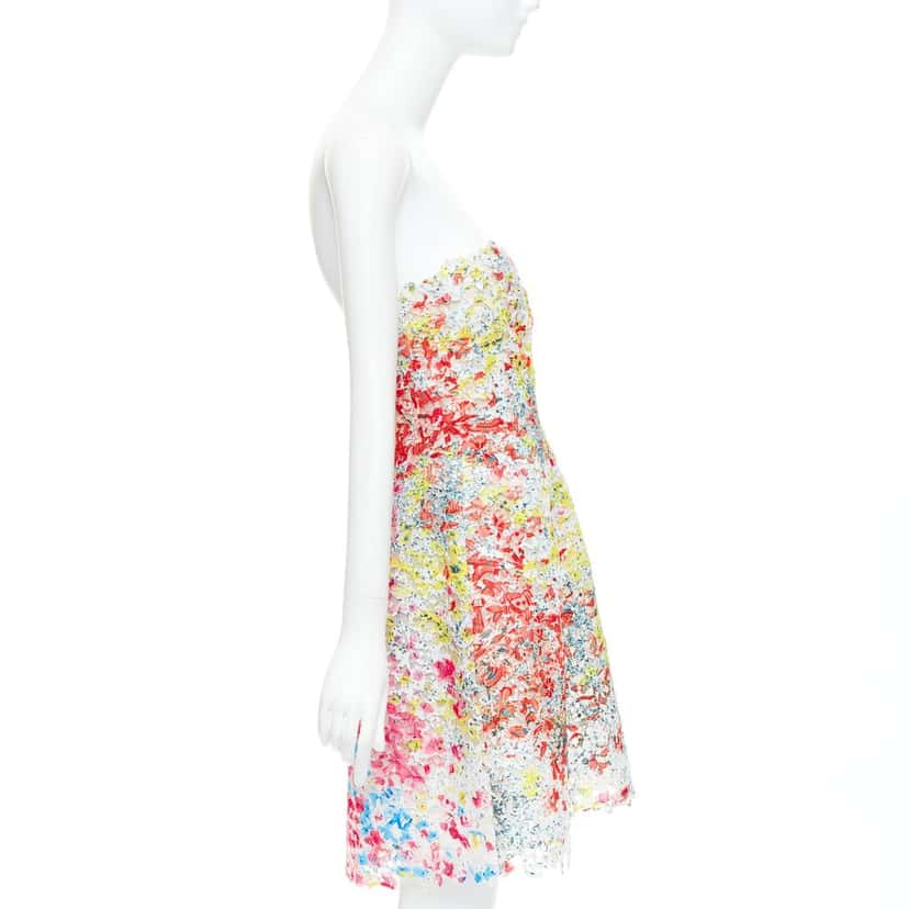 Monique Lhuillier Product MultiColor Polyester Very good condition - Model View
