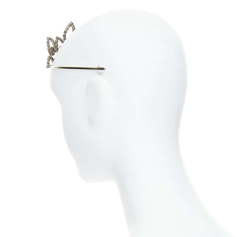 Saint Laurent Grunge Tiara Silver Very good condition - Model View