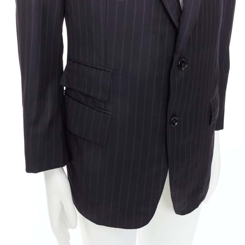 Tom Ford Windsor Black Wool Fair condition - Back View