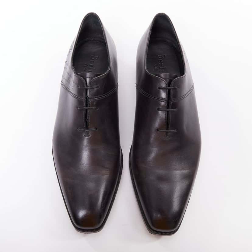 Berluti Alessandro Grey Leather Good condition - Back View