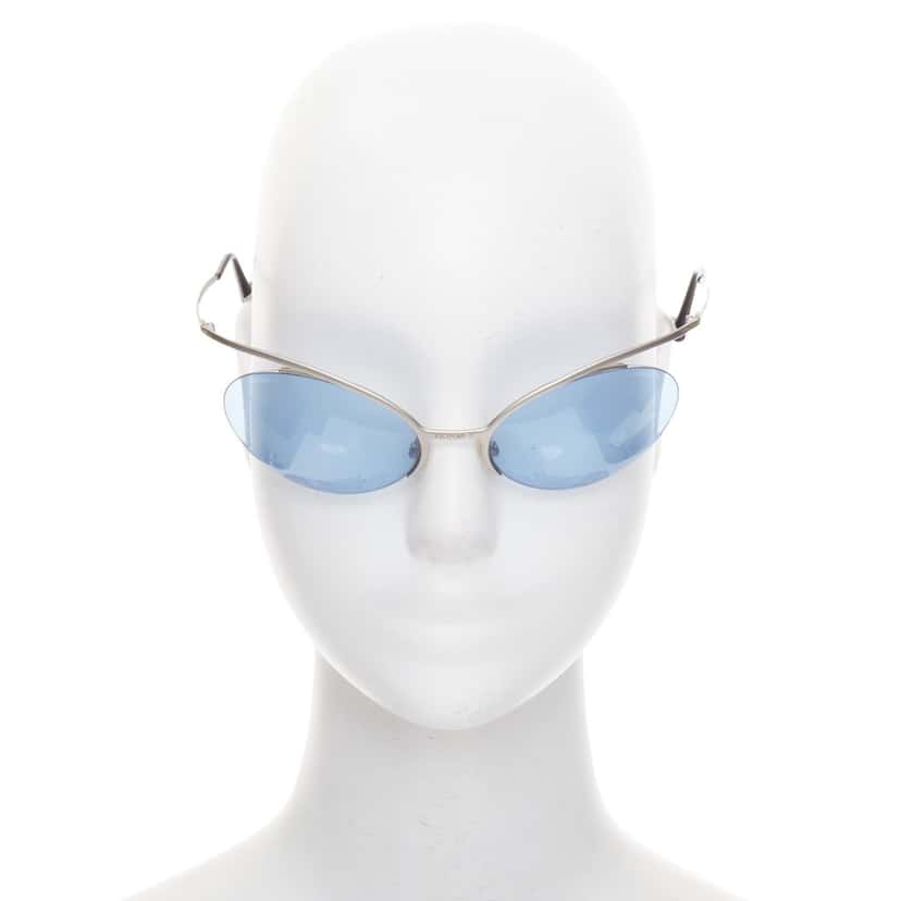 Chanel 4001.0 Blue Metal Fair condition - Front View