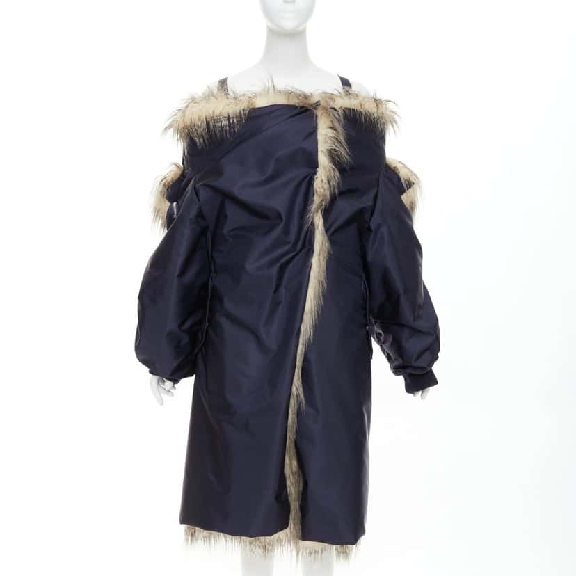 Prada Product Navy Polyester Never worn, with tag - Front View