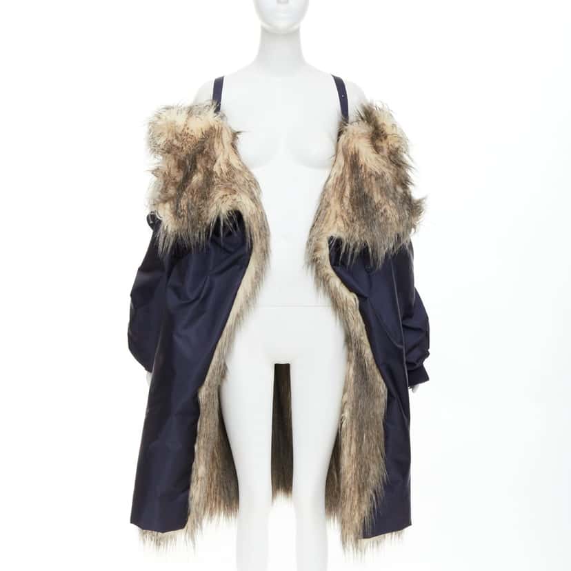 Prada Product Navy Polyester Never worn, with tag - Inside View