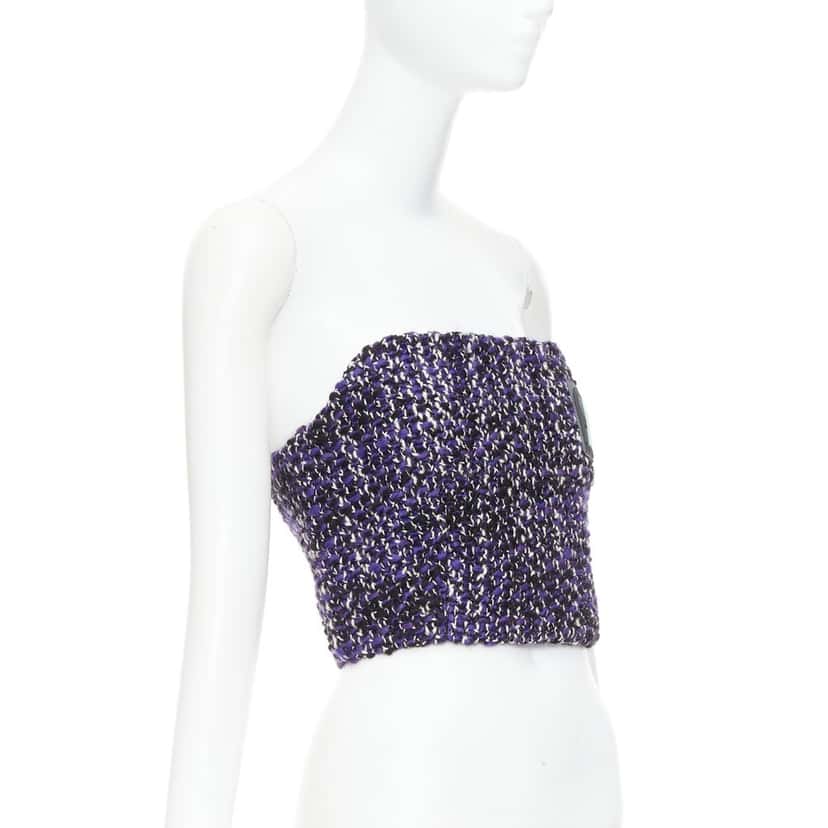 Prada Product Purple Wool Never worn, with tag - Inside View