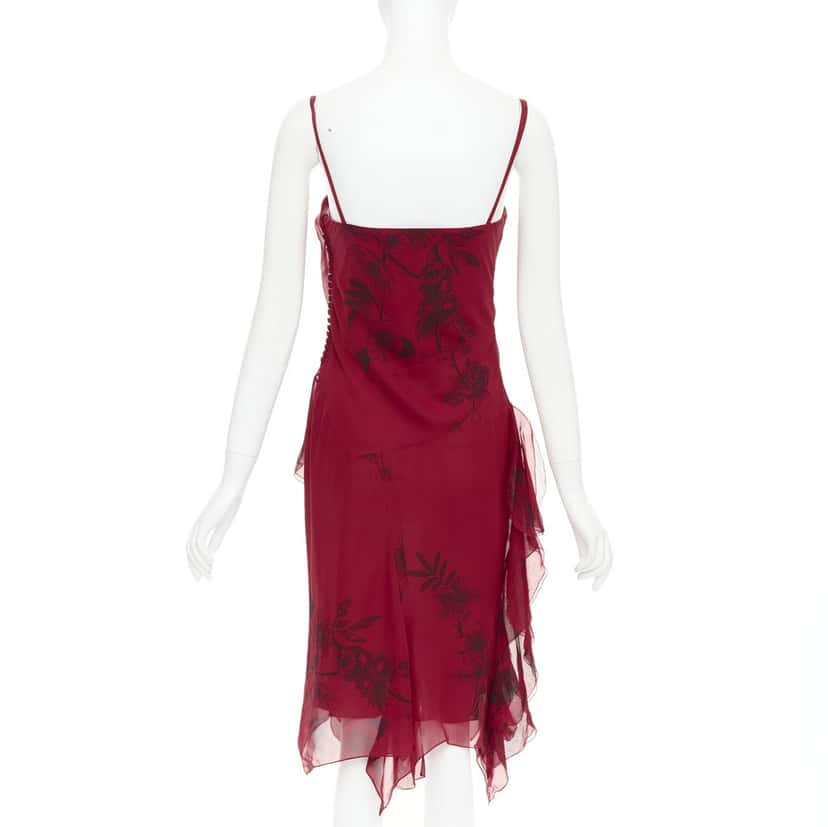 Dior Product Red Silk Never worn, with tag - Box View