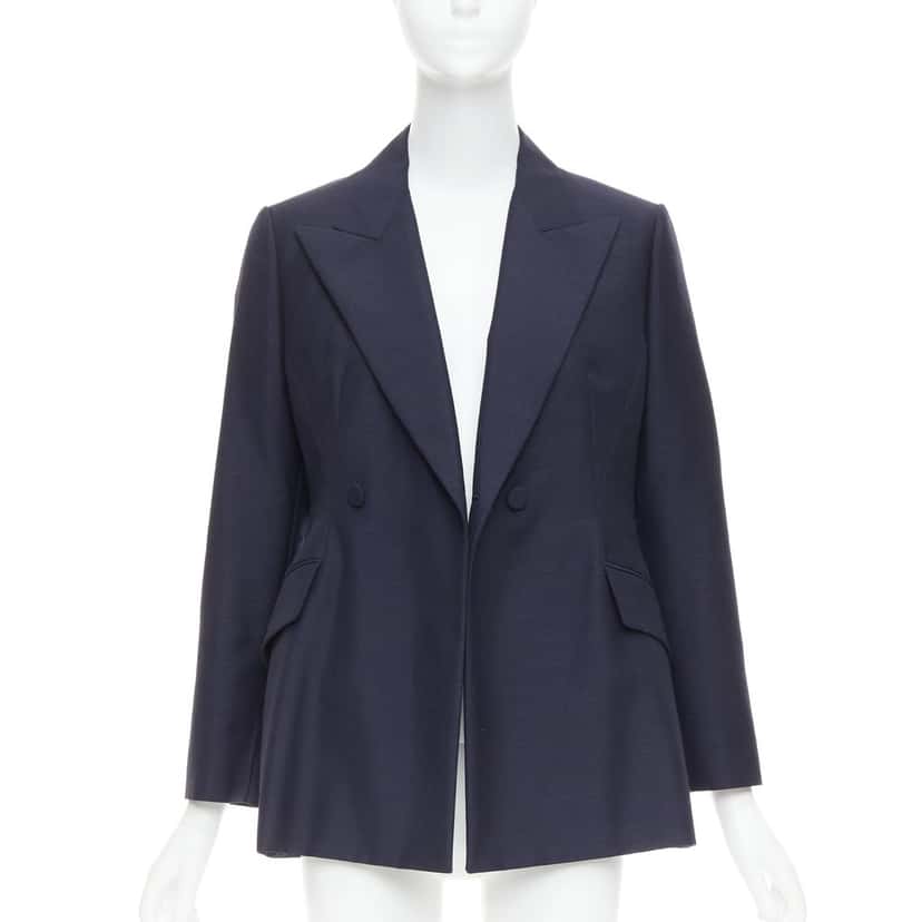 Dior Bar Navy Wool Very good condition - Inside View