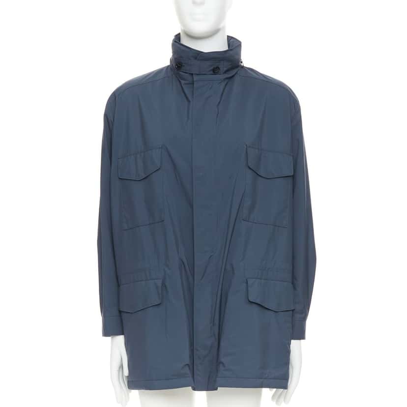 Loro Piana Traveller Navy Polyester Good condition - Front View