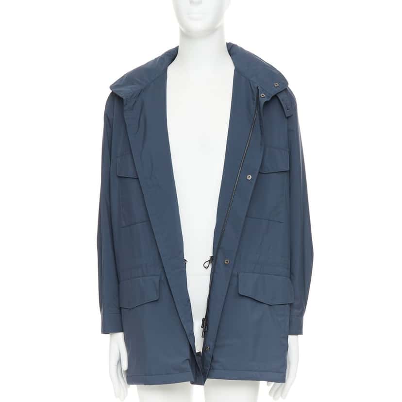 Loro Piana Traveller Navy Polyester Good condition - Inside View