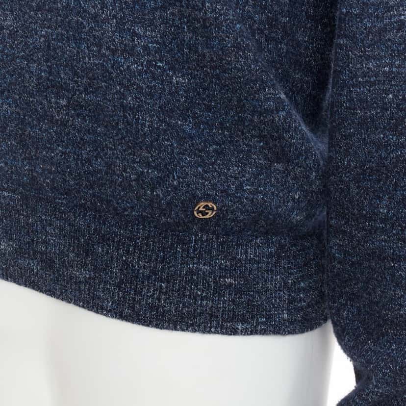 Gucci Product Blue Wool Very good condition - Back View