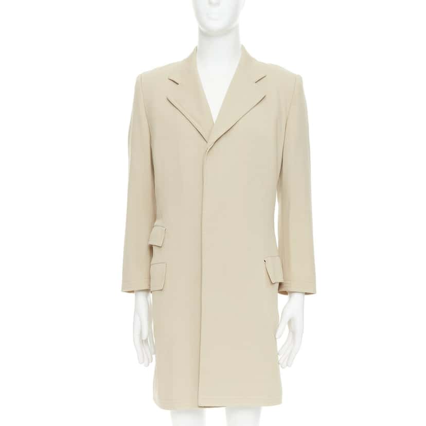 Hermes Product Beige Wool Fair condition - Front View