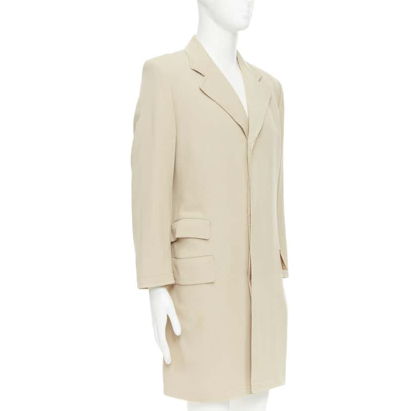 Hermes Product Beige Wool Fair condition - Inside View