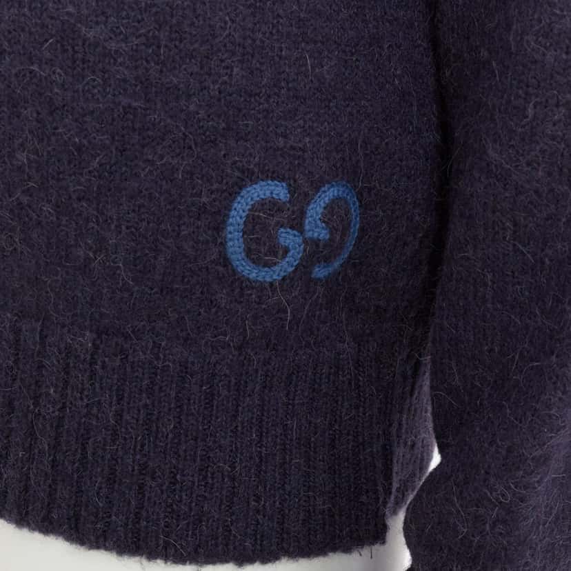 Gucci Product Navy Wool Very good condition - Back View
