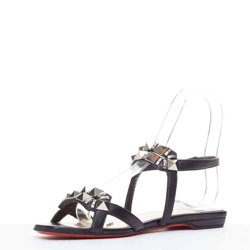 Christian Louboutin Galerietta Black Leather Good condition - Model View