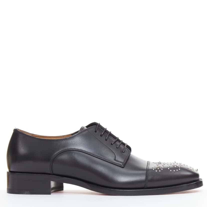 Christian Louboutin Maltese Black Leather Never worn - Back View