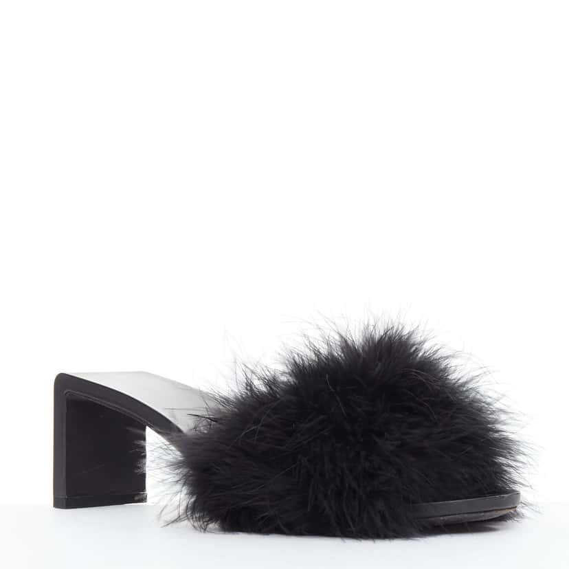 Balenciaga Boudoir Black Fur Very good condition - Inside View