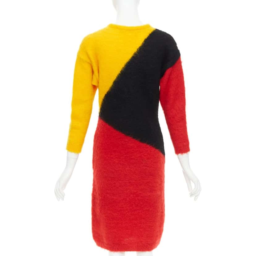 Kansai Yamamoto Product Yellow Wool Fair condition - Box View