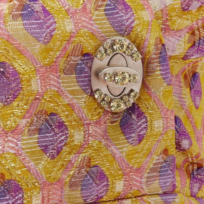 Miu Miu Product Yellow Silk Fair condition - Back View