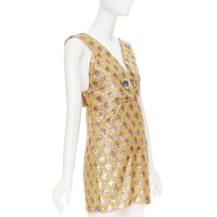 Miu Miu Product Yellow Silk Fair condition - Inside View